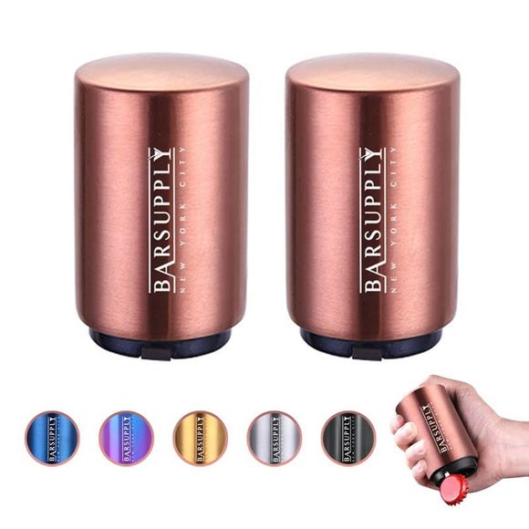 2-Pack Beer Bottle Opener | Push Down and Pop Off Bottle Opener | Automatic Beer - Picture 1 of 1